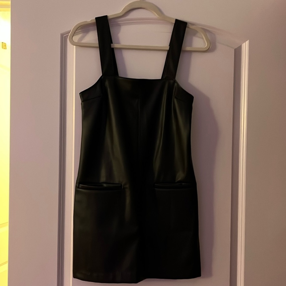 Leather Abercrombie & Fitch Dress